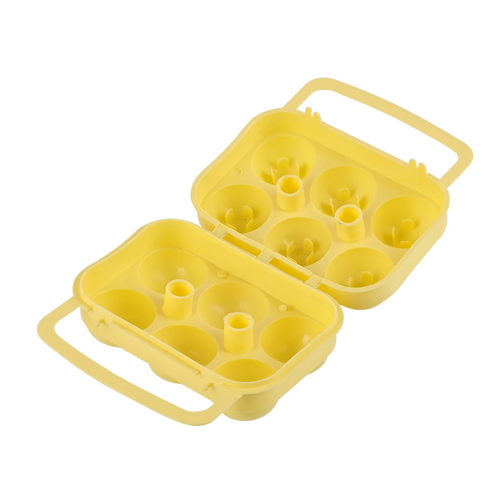 Factory Price Customized 6 Or 12 Egg Tray Holders Yellow Egg Protection