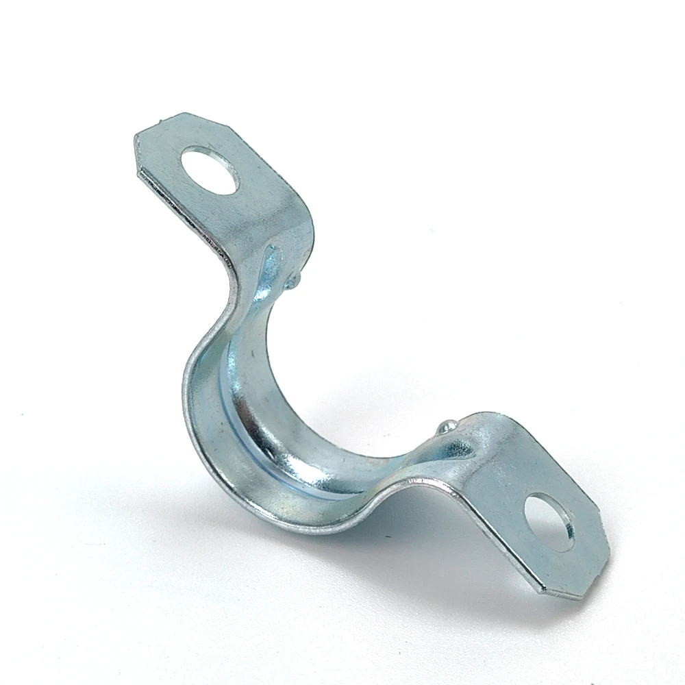 Manufactory Wholesale Galvanized Steel Electrical/EMT Pipe Conduit Pipe Clamp with 2 Holes