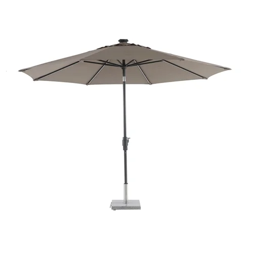 Laser Print Solution-Dyed Polyester 360 Turning Sun Custom Garden Patio Umbrellas