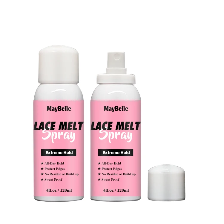 Private Label Fast Dry Lace Bond Long Lasting Protect Edges Natural Look Lace Melting and Holding Spray For Lace Front Wig