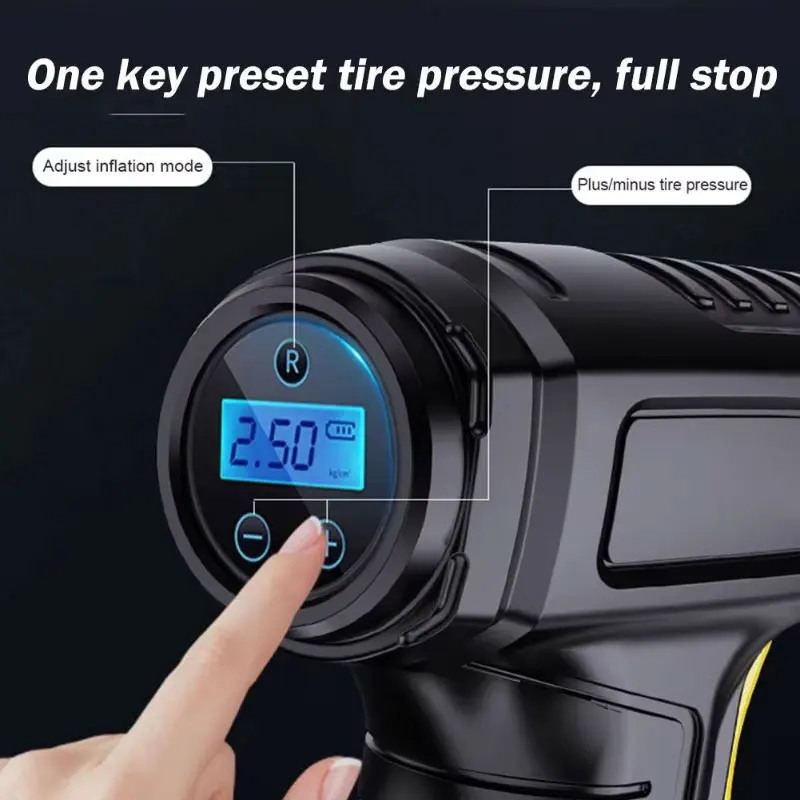 Multifunctional Portable Tire Inflator Airpump 12 Volt DC 12v Universal Electric Car Air pump Compressor For Cars Bicycle Boat