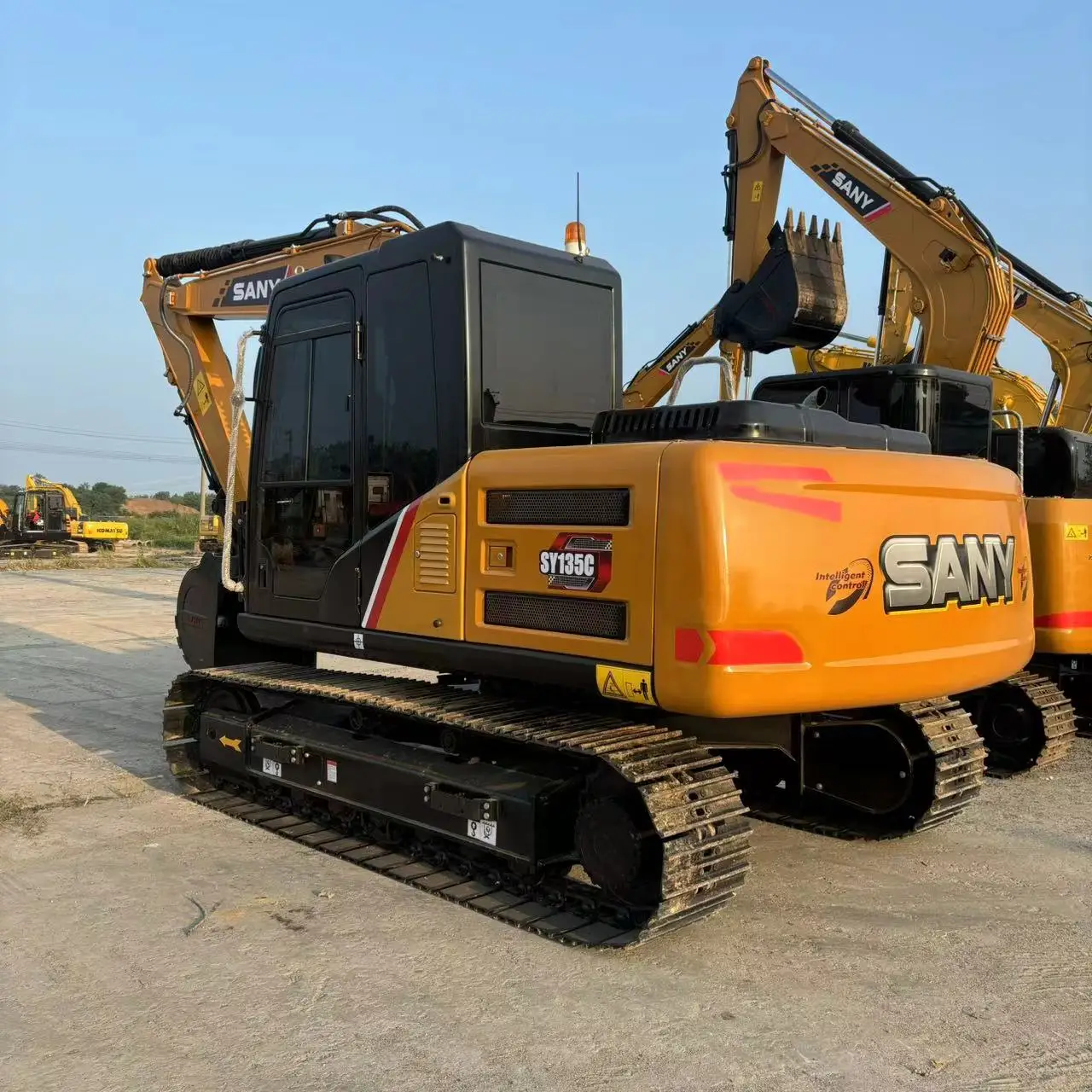 Market Hit  Used Sany SY135C Excavators for Sale 13tons Excavator Used Sany 135C Crawler Backhoe Excavators