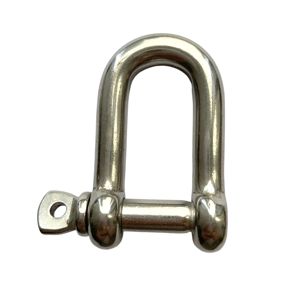 High quality rigging hardware shackle Stainless Steel D Shackle