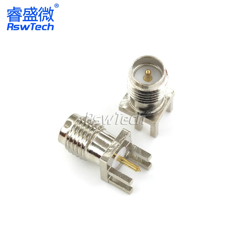 Coaxial Cable RF Coaxial Connectors Wifi 4G Antenna With SMA Brass Quick Sockets Metal Part Connector Antenna Connector Adapter