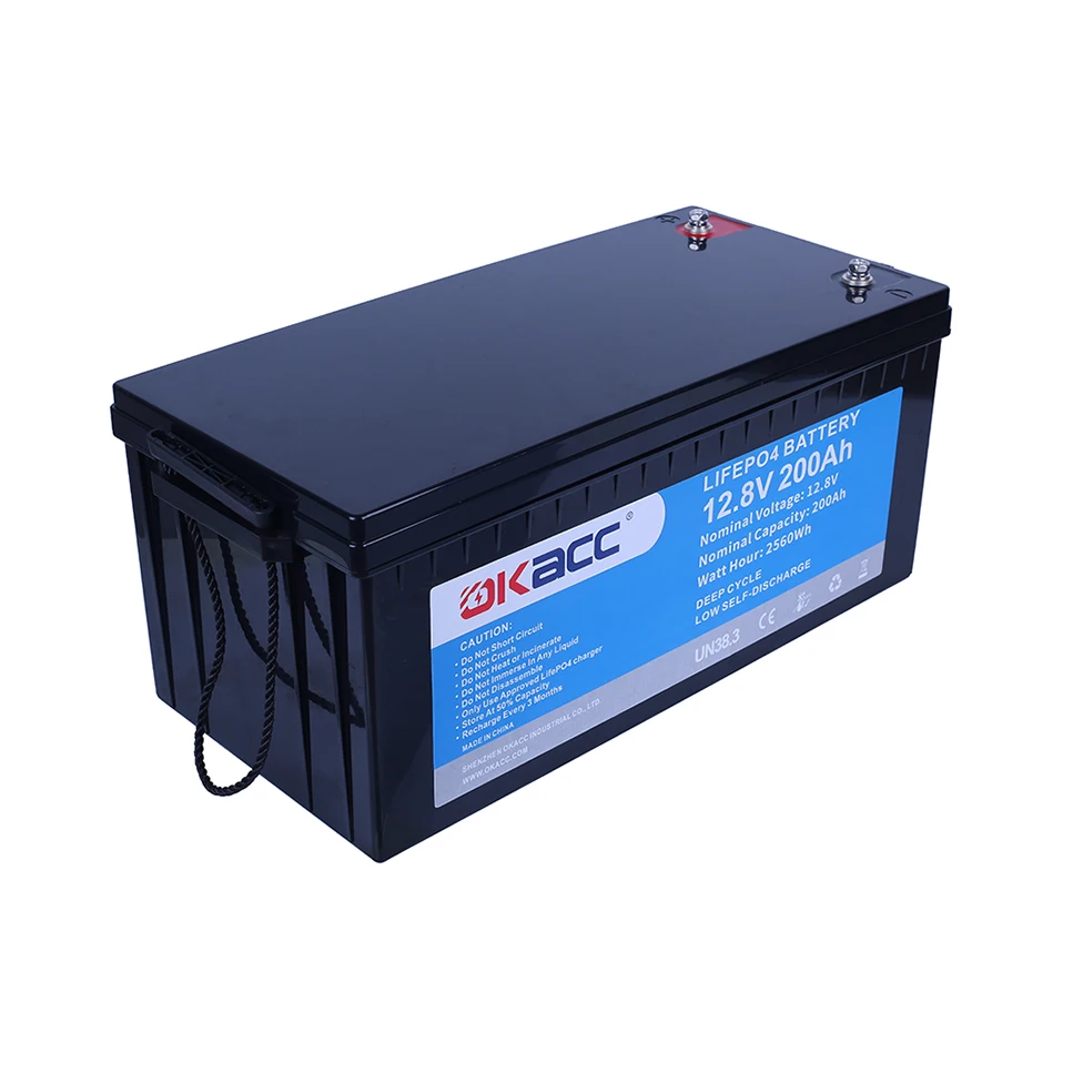 Customization Rechargeable Phosphate Batterie Lithium-Ion 12 V Lithium Ion Batteries 200Ah 12V