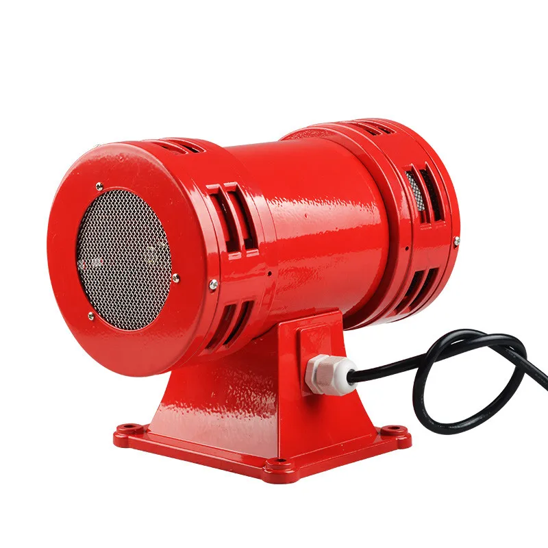 manufacturers sales ms-490 cheap red 110V/220V electric mini sound motor warning siren