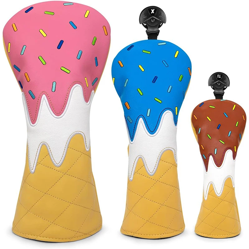 Unique Style Style Golf Head Covers Set for Golf Enthusiasts