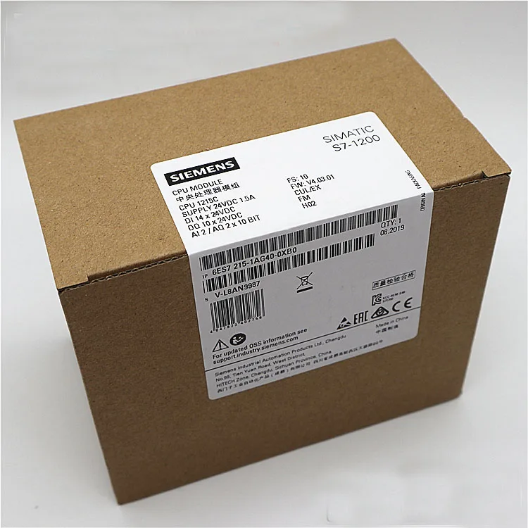  CPU1215C 6ES7215-1AG40-0XB0 S7-1200 PLC