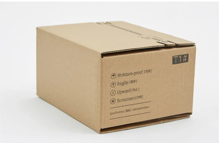 Wholesale New Design Glue Kraft Corrugated Paper Packaging Easy Tear Mailer Box