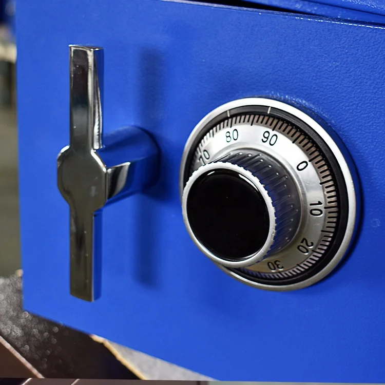 Bank Cash Front Loading Depository Money Drop Safe Deposit Box with Combinication Lock