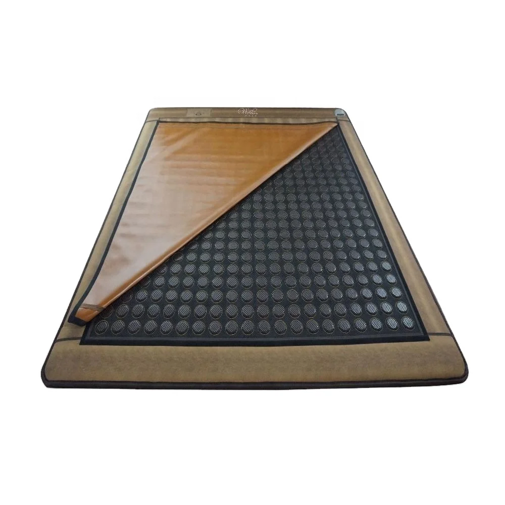 Magnetic therapy Electric Heated Tourmaline Massage mattress Pad
