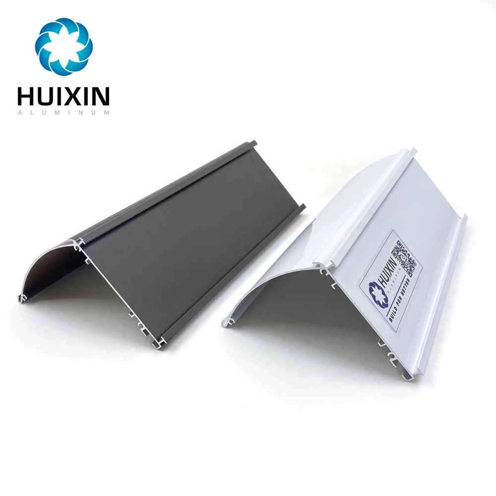 Aluminum Curtain Profile Zebra Blind Top Cover for Roller Shade Blind