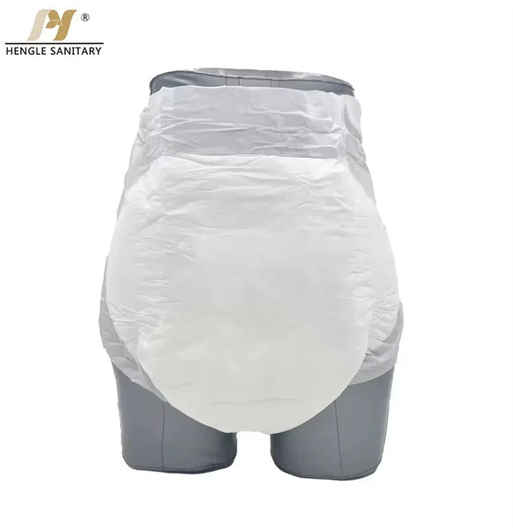 Wholesale Super Thick Elderly Incontinence Home Nursing Diaper Custom Private Label Nappy Disposable Adult Diaper