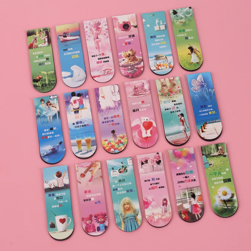 Custom Logo Offset printing Promotion Gift Cartoon Anime Simple Bookmark