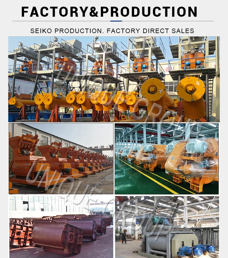 engineering & construction machinery Small mini ready HZS35 mobile concrete batching plant on sale