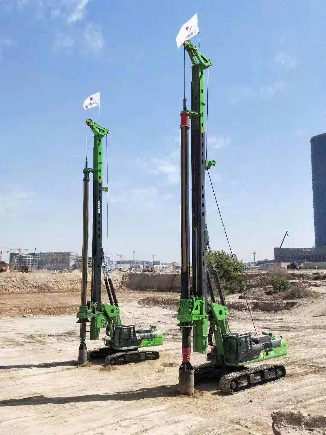 high-quality engineering equipment ZR450L rotary drilling rig with a drilling depth of more than 100 meters