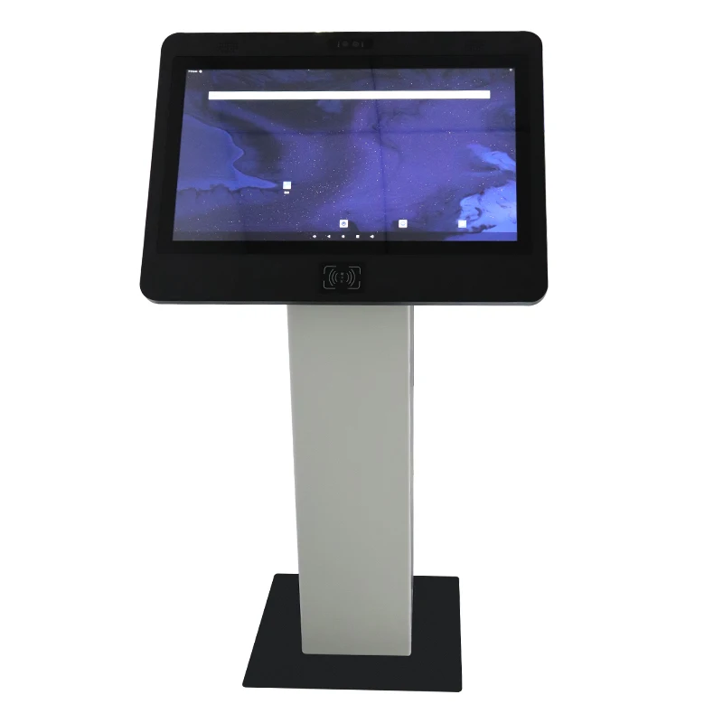 Customized 32 inch Android OS floor standing digital advertising display touch screen kiosk information kiosk way finding kiosk