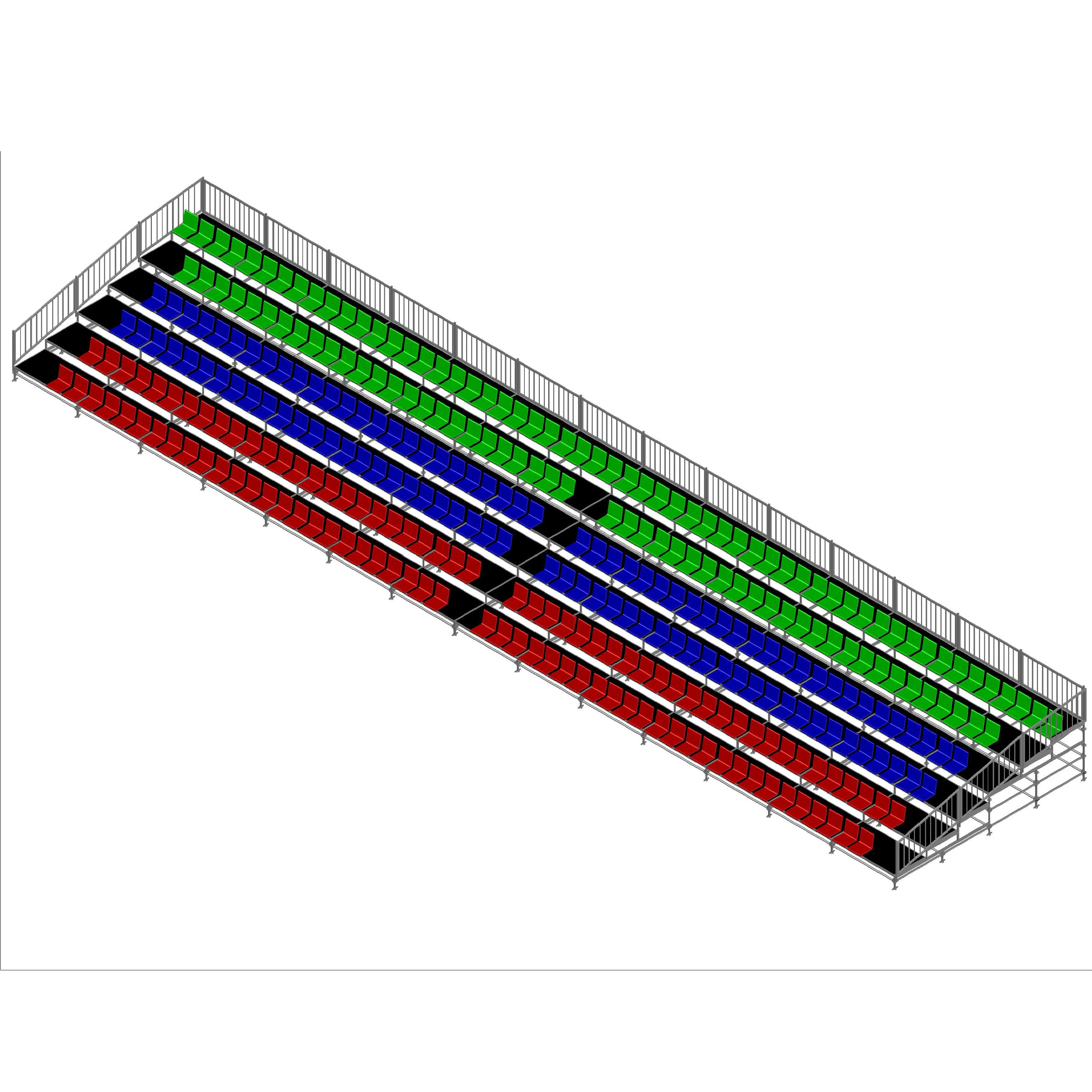 Передвижной светильник для спортивных мероприятий гоночный трек