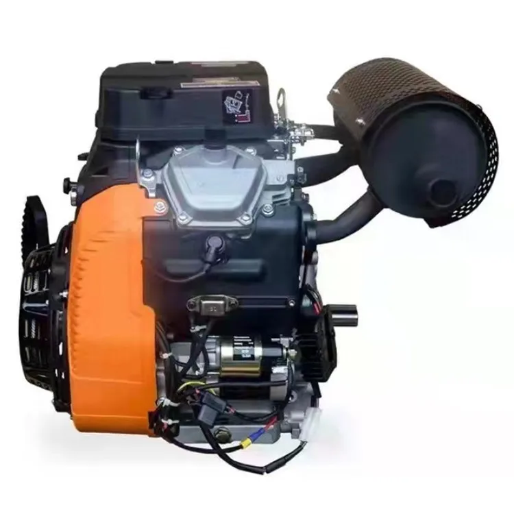 27hp бензиновый двигатель V двухцилиндровый Электрический для