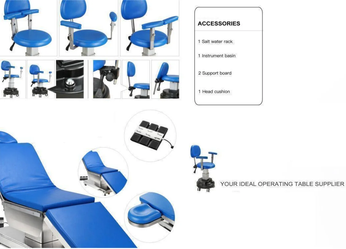 Ophthalmology Operating Table Ophthalmic Electric Surgery Table Electric ENT Operating Table
