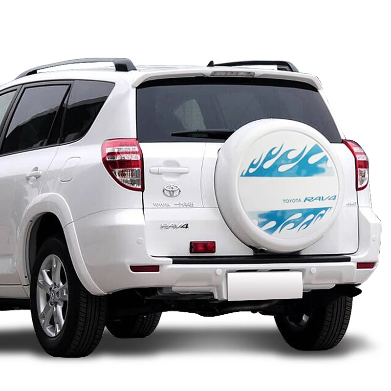 Car Both Side Skirt vinyl Wrap Racing Stripes 5 door blue decals car body sticker For Toyota RAV4 2005