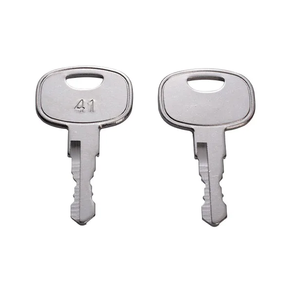 LIEB-606 Ignition Key for John Deere Liebherr Part Number 606 Equipment Machinery key