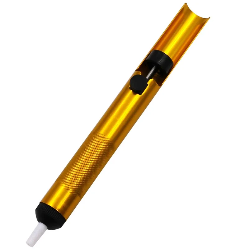 Aluminum Metal Desoldering Pump Suction Tin Gun Soldering Sucker Pen Removal Vacuum Soldering Iron Desolder Hand Welding Tools