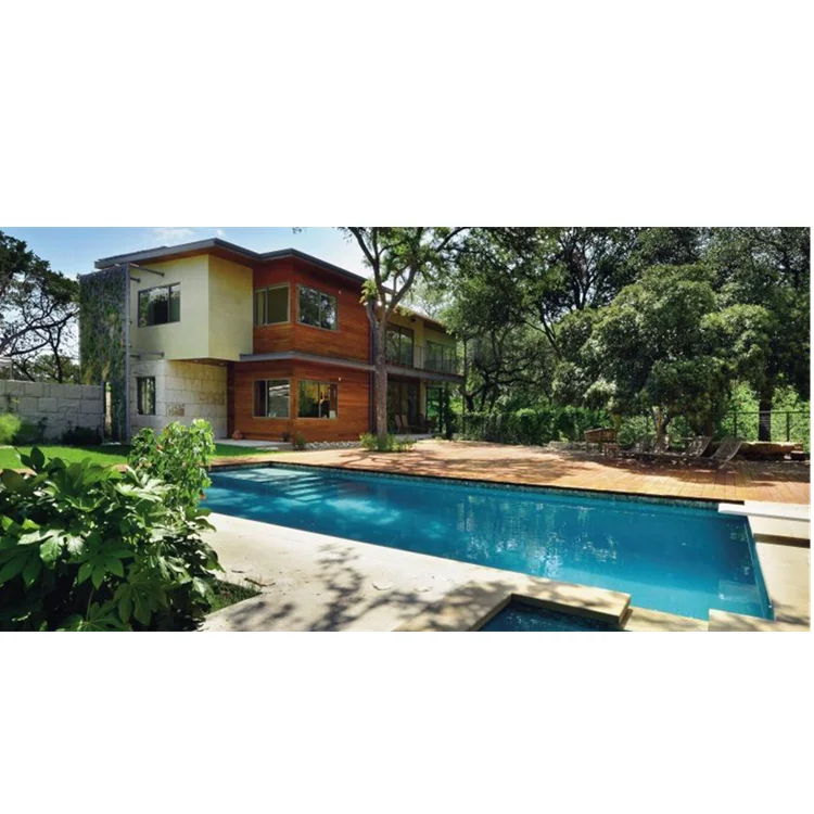 China Move free 2 bedroom container homes Luxury Long Service Life Light Steel Frame House Villa for Sale