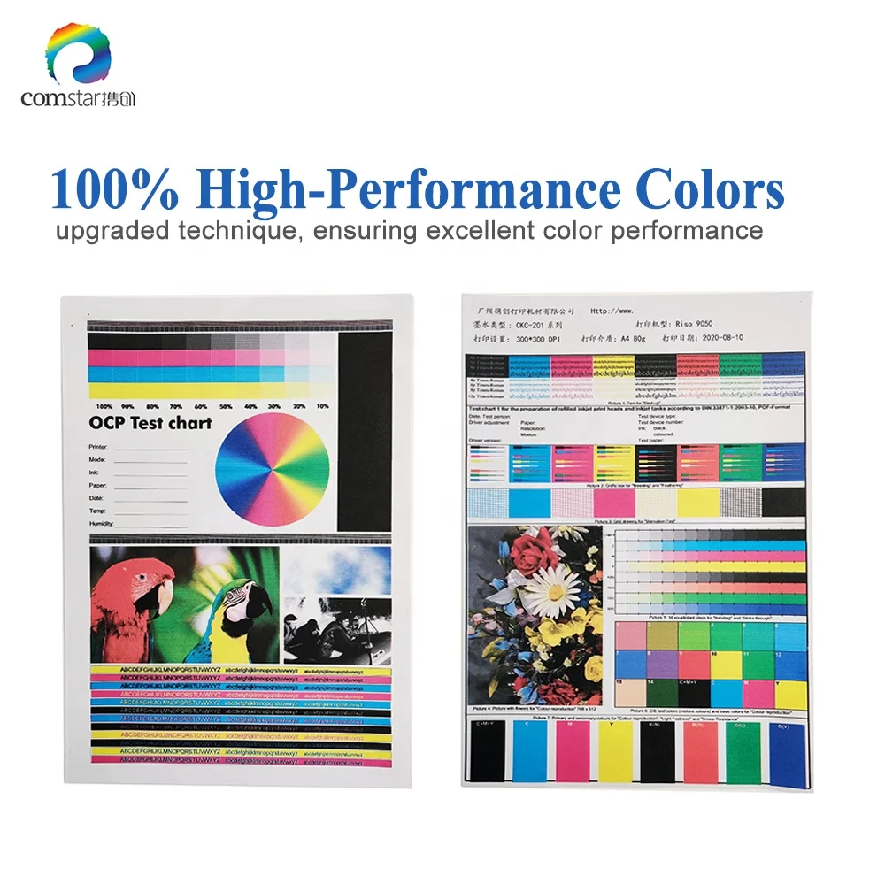 S-6300G S-6301G S-6302G S-6303G /E S-6701G S-6702G S-6703G S-6704G /E Compatible Ink Cartridge CC for RISO Comcolor 7150