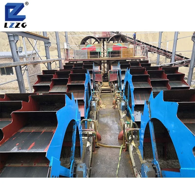 China No.1 brand LZZG high cleaning efficiency mining sand gravel washer sand cleaning machine
