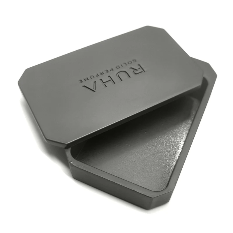 Magnetic Refill 15 ml Metal Brass Case for Perfume Roll on