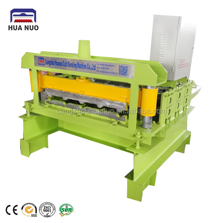 Roofing Arched Corrugated Roof Sheet Metal Curving And Bending Cold Crimping Roll Forming Machine