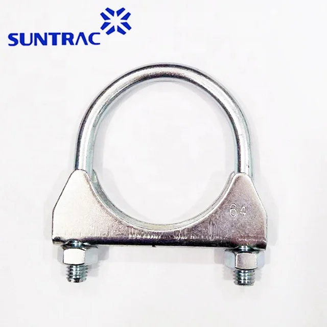 Heavy duty exhaust U type tube clamp pipe clamp abrazadera