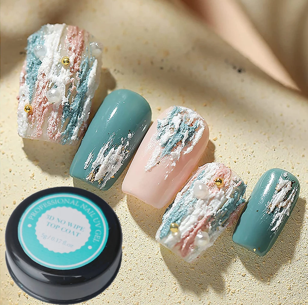 Free sample nail art uv led curing nail art paint sculpture 3d nail gel