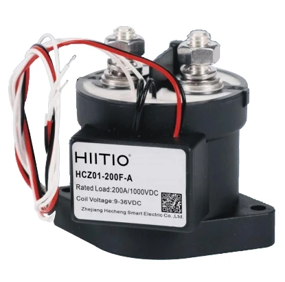 UL и CE сертифицированное реле постоянного тока 1000 В 200A контактор для HV батареи, блок распределения питания