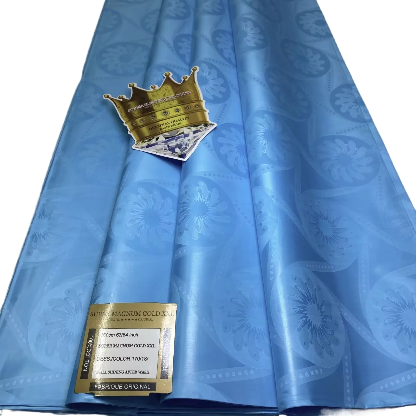 2024New design Cotton Bazin Riche Material High-grade Cotton Bazin Cloth