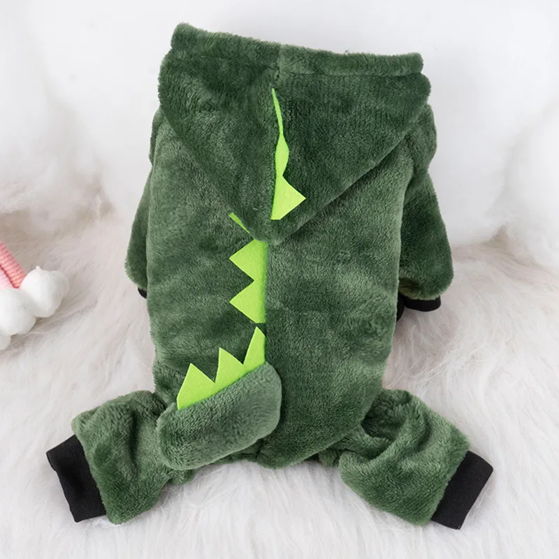New Year Costumes Cute Dinosaur Dragon Pet Dog Cat Clothes Pet Clothes Display Dog Clothes