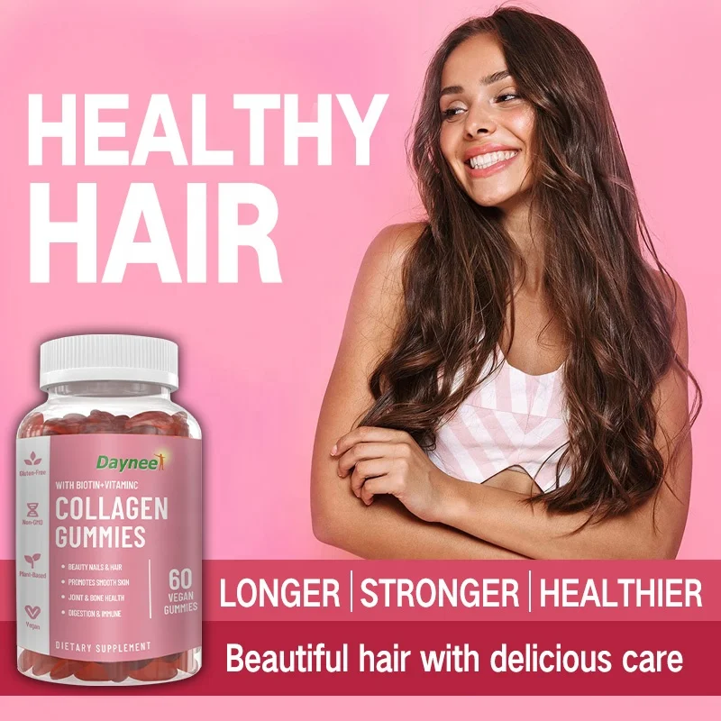 Beauty products Skin for whitening gummies Vitamin collagen gummies for skin Hair and nail