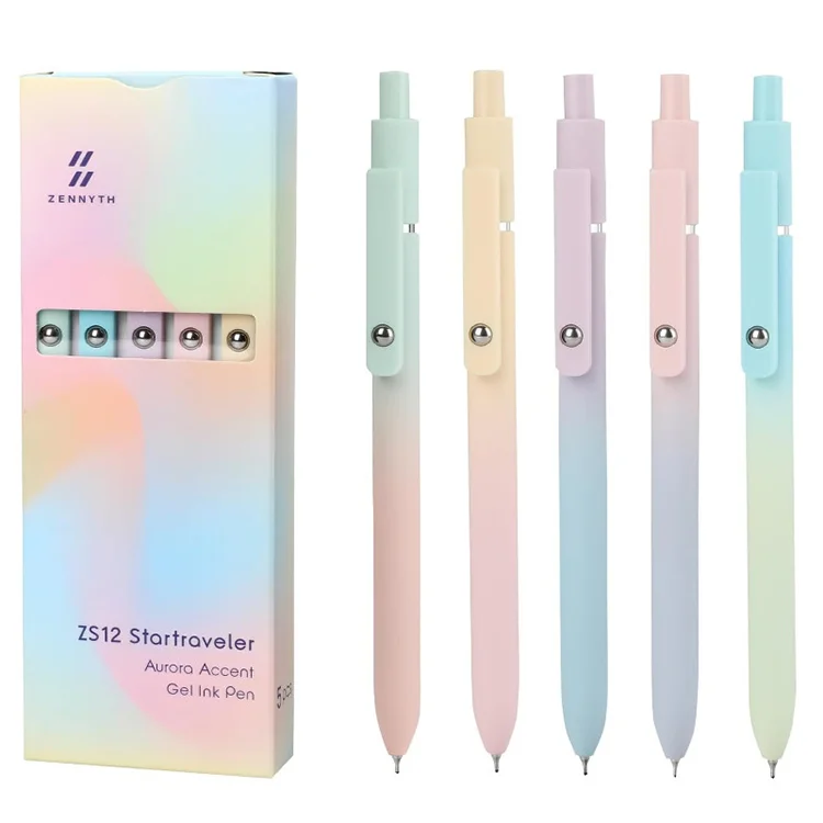 gradient gel pen custom gel pen wholesale gel pen