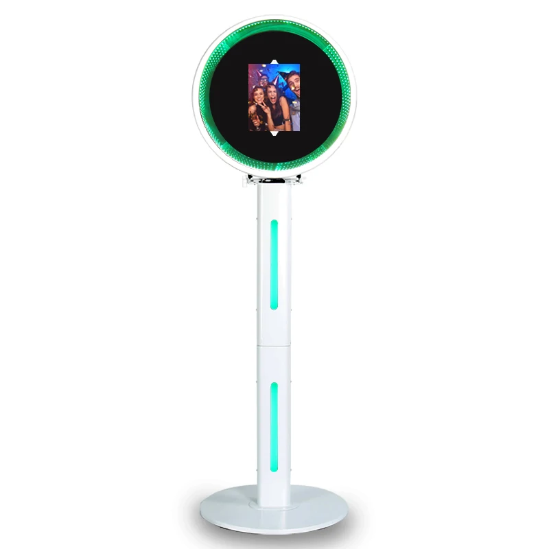 party instant spinning buy a miroir photobooth mirror photo booth machine print pictures with ring light