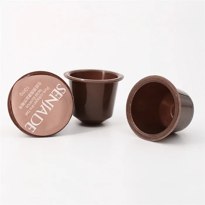 
Disposable plastic empty coffee capsules 