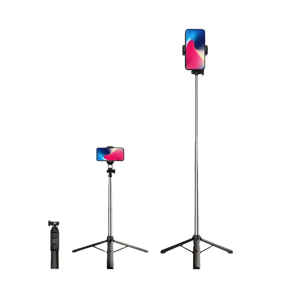 Drop shipping TikTok hot Portable Wireless Flexible Selfie Stick Tripod Mobile Phone Holder