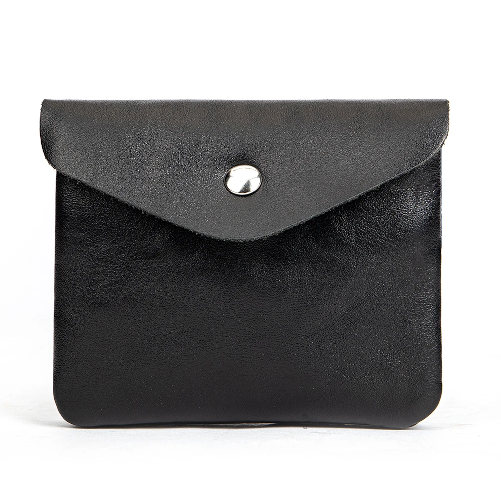 WESTAL Cowhide Leather Zipper Coin Purse Card Holder Wallet Women Leather Small Wallet Leather Coin Purse