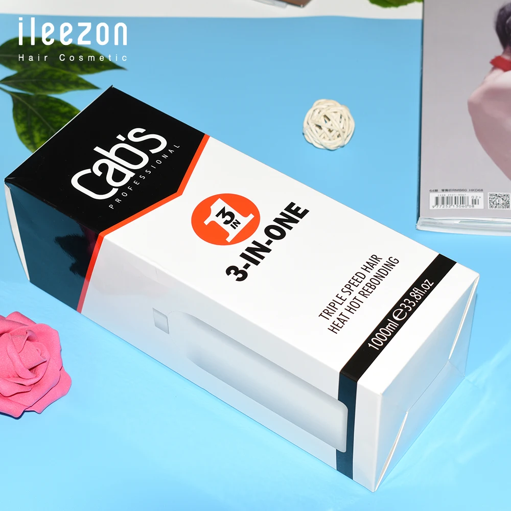 Professional salon used Hair Styling Perm Lotion 3 in 1 Hair Straightening Perming Cream