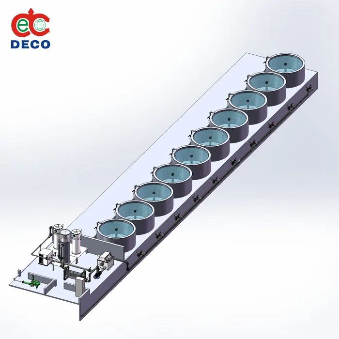 
high density indoor ras full fish grow equipment system, shrimp farm growing system 