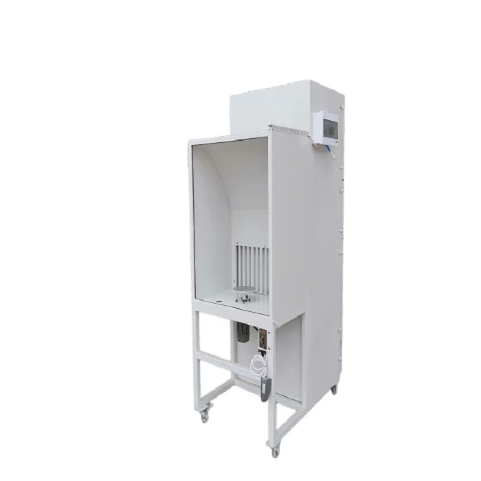 New design machine 220v little size spray glazing dust elimination and polishing machine for ceramic cups and plates