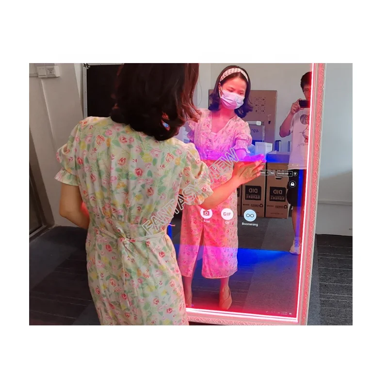  Горячая продажа селфи Photomaton Me Photo Booth 360 киоск Волшебная фотокамера Shell