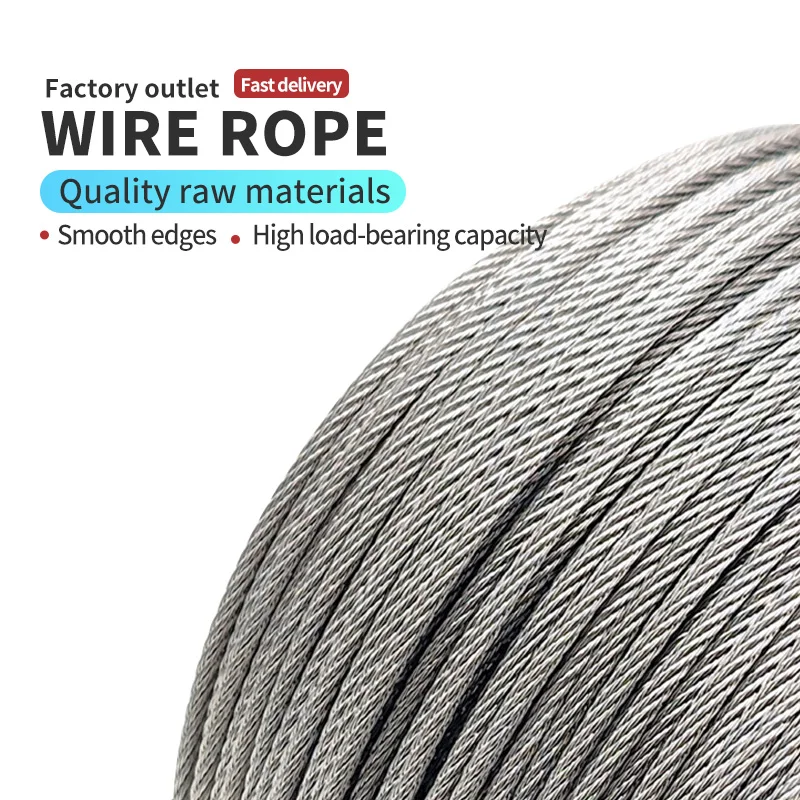 galvanize  wire rope 9mm galvanized wire rope steel wire ropes for lift