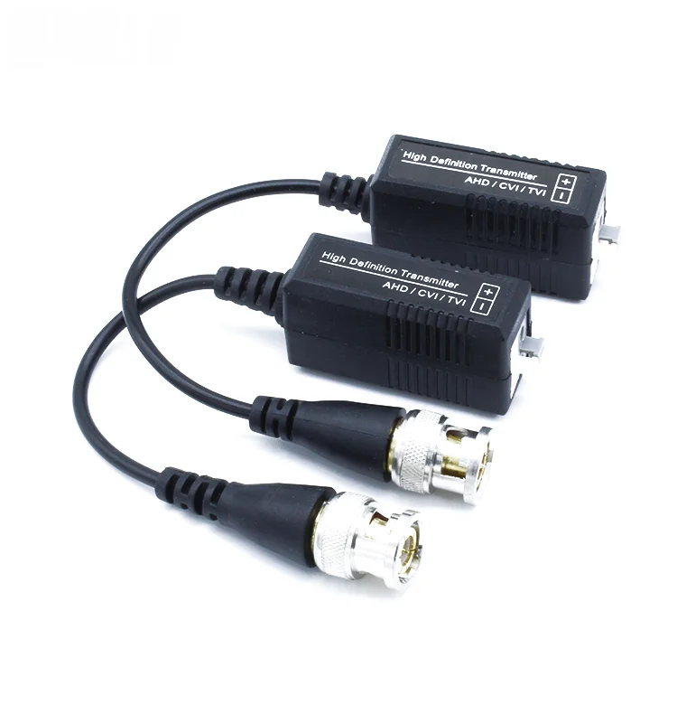 1080P Video Balun for CVI/TVI/AHD/CVBS Camera 150m Video Transmission Distance BNC Connector CCTV Surveillance  Accessories