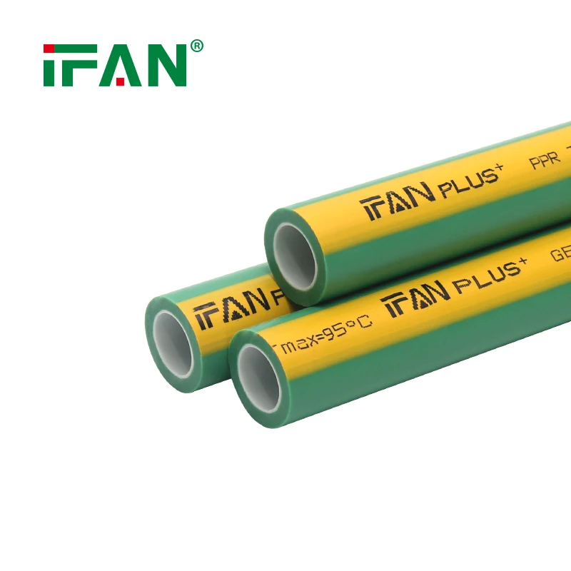  Труба из полипропилена IFANPLUS Сантехнический агент PN20 зеленые пластиковые водопроводные трубы полипропиленовая труба для питьевой